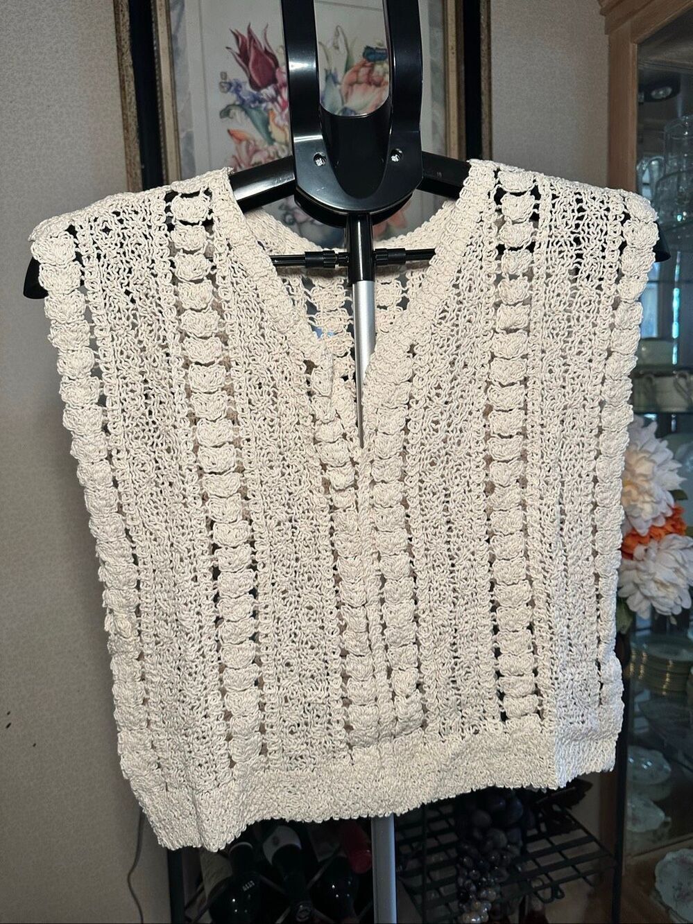 NWOT POL crochet top